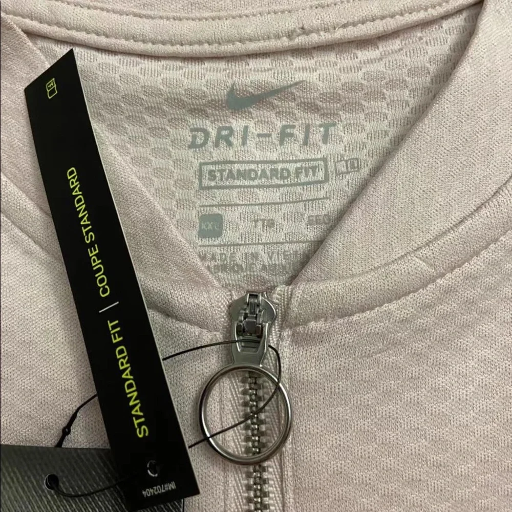 Nike Dri-Fit Zip Collar Polo Shirt Size XXL